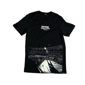 Ed Sheeran Divide‎ World Tour Concert T Shirt Black Large Graphic Tee